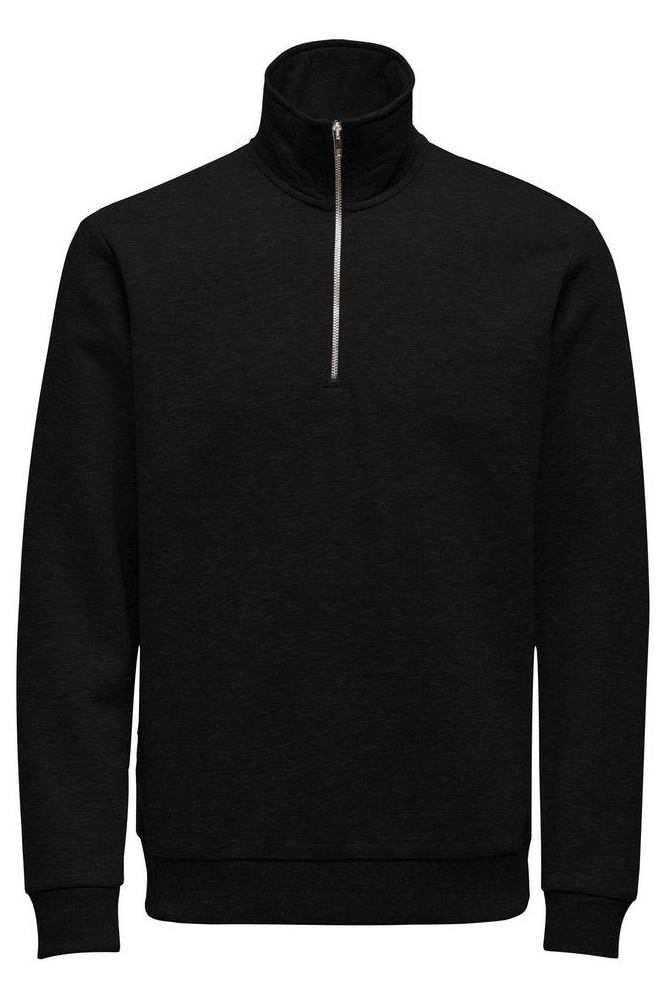 ONSCERES LIFE HALF ZIP SWEAT NOOS 22019055 BLACK